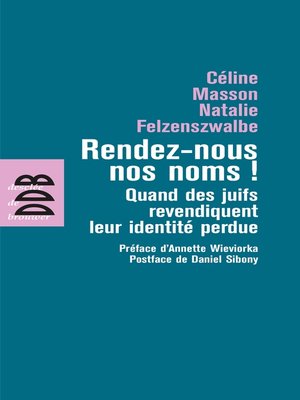 cover image of Rendez-nous nos noms !